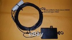 End Fed Random Wire Hf Dipole 91 Antenna. Stainless/ 80-6 Meters 150w Pep