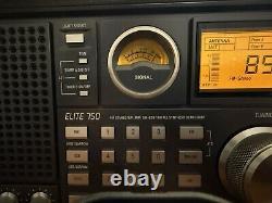 Eton Elite 750 AM FM LW VHF SHORTWAVE RADIO 360° Rotating Antenna 1000 Channels