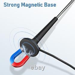 FM DAB Telescopic Antenna Magnetic Base for Portable Radio Tuner Stereo Receiver