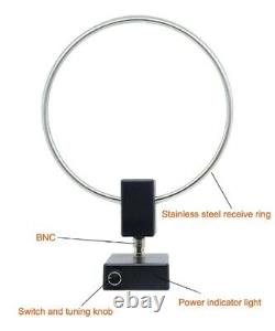 GA450 Loop Antenna Radio Antenna Ring Diameter SW 2.3030MHz 20cm With Battery n