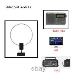 GA450 Loop Antenna Radio Antenna Ring Diameter SW 2.3030MHz 20cm With Battery n