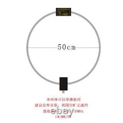 GA508 Loop Antenna SDR Short Medium Wave HF Radio VOA Antenna SW 10Khz-30MHz