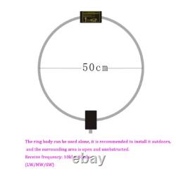 GA508 Loop Antenna SDR Short Medium Wave HF Radio VOA Antenna SW 10Khz-30MHz