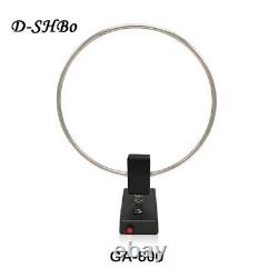 GA800 Active Loop Antenna 10KHz-159MHz HF Short Wave Small Loop Antenna Indoor