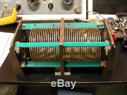 GATES EDGEWOUND Variable ROLLER Inductor Large Antenna Tuner Linear HAM RADIO
