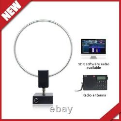 GA-450 2.30-30MHz Loop Active Antenna SDR Shortwave Radio For Deshibo 1860 1780