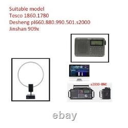 GA-450 2.30-30MHz Loop Active Antenna SDR Shortwave Radio For Deshibo 1860 1780