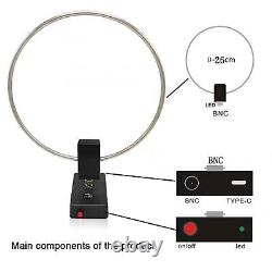 GA-800 Active Loop Antenna Shortwave Antenna 10KHz-159MHz HF Antenna Portable T5