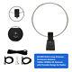 GA-800 Active Loop Antenna Shortwave Antenna 10KHz-159MHz HF Antenna for Radios