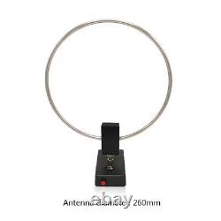 GA-800 Active Loop Antenna Shortwave Antenna 10KHz-159MHz HF Antenna for Radios