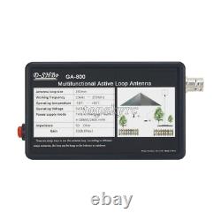 GA-800 Active Loop Antenna Shortwave Antenna 10KHz-159MHz HF Antenna for Radios