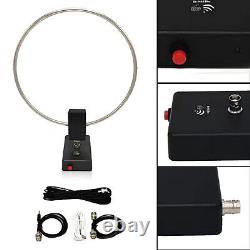GA-800 Active Loop Antenna Shortwave Antenna 10KHz-159MHz HF Portable for Radios
