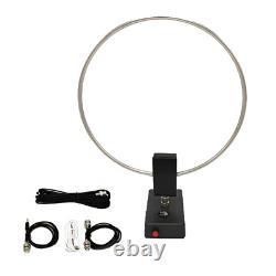 GA-800 Active Loop Antenna Shortwave Antenna 10KHz-159MHz HF Portable for Radios