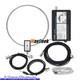 GA-800 Active Loop Antenna Shortwave Antenna with Portable Design for Radios