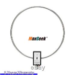 GA-800 Active Loop Antenna Shortwave Antenna with Portable Design for Radios