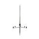 GPTWO-PRO 7-54MHz Portable Shortwave GP Antenna Outdoor Amateur Radio HF AntenEY