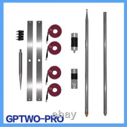 GPTWO-PRO 7-54MHz Portable Shortwave GP Antenna Outdoor Amateur Radio HF Antenna