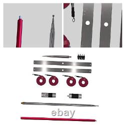 GPTWO-PRO Advanced Version 7-54MHz 200W Shortwave Antenna SSB CW FM GP Antenna