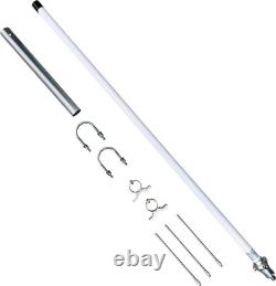 GR100 GMRS Base Antenna, 462-467Mhz, High Gain 7.5 Dbi Fiberglass GMRS Base Stat