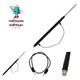 GRA-1899T Telescopic HF Antenna 3.5-50? MHz Mini 65? Whip, 25? W QRP BNC, W