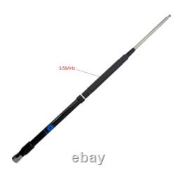 GRA-7350T UHF PL259 HF 3.5MHz 7-30MHz/50MHz Telescopic Antenna (Silver)