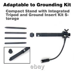 GRA-GNT Package Hand-Twist Ground Spike Antenna Mount, Tiny Tripod, Pole Mount
