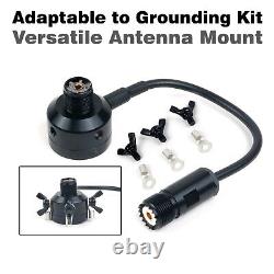 GRA-GNT Package Hand-Twist Ground Spike Antenna Mount, Tiny Tripod, Pole Mount