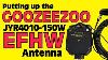 Goozeezoo End Fed Half Wave Antenna Installing And Testing