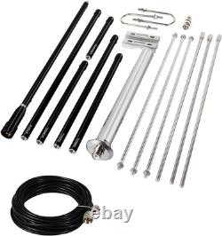 Gp100 Fm Transmitter Antenna Outdoor 1/4 Wave Professional Gp Antenna For 87108m