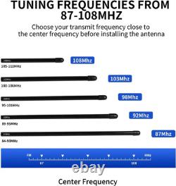 Gp100 Fm Transmitter Antenna Outdoor 1/4 Wave Professional Gp Antenna For 87108m