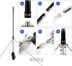 Gp100 Fm Transmitter Antenna Outdoor 1/4 Wave Professional Gp Antenna For 87108m