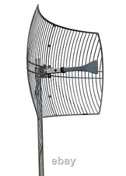 Grid Antenna Parabolic Dish 29dBi Wifi6 WIFI-7 C-Band, 2.4 3.5 5, 6GHz Ham
