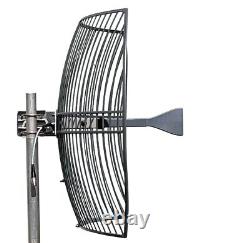 Grid Antenna Parabolic Dish 29dBi Wifi6 WIFI-7 C-Band, 2.4 3.5 5, 6GHz Ham