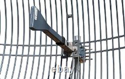 Grid Antenna Parabolic Dish 29dBi Wifi6 WIFI-7 C-Band, 2.4 3.5 5, 6GHz Ham