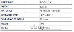 Grid Antenna Parabolic Dish 29dBi Wifi6 WIFI-7 C-Band, 2.4 3.5 5, 6GHz Ham