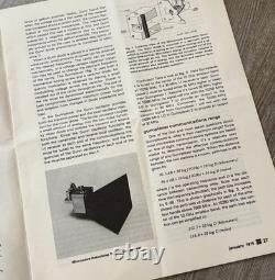 Gunnplexer Microwave Associates Horn Antenna 10 GHz, w HAM Radio Magazine 1979