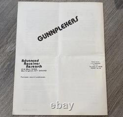 Gunnplexer Microwave Associates Horn Antenna 10 GHz, w HAM Radio Magazine 1979