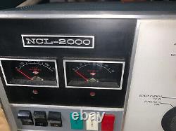 HAM RADIO AMPLIFIER NATIONAL NCL-2000 80-10 Meters AM, SSB, CW