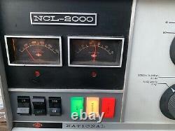 HAM RADIO AMPLIFIER NATIONAL NCL-2000 80-10 Meters AM, SSB, CW WORKS GREAT