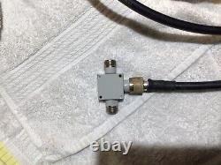 HAM TELEWAVE 10- 1000 MHz 2 WAY RECEIVER PWR SPLITER -SUPER WIDEBAND ANTENNA