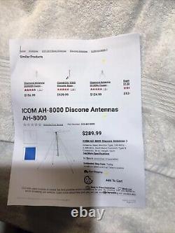 HAM TELEWAVE 10- 1000 MHz 2 WAY RECEIVER PWR SPLITER -SUPER WIDEBAND ANTENNA