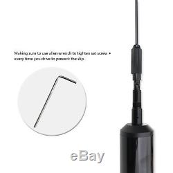 HA-750 HF/6M 7-30MHz 27MHz 50MHz Wideband Portable Broad-Band Ham Mobile Antenna