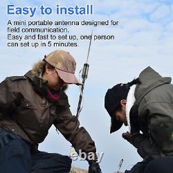 HF Antenna for Ham Radio PAC 12, Full Band Shortwave Radio Antenna 7mhz-50mhz