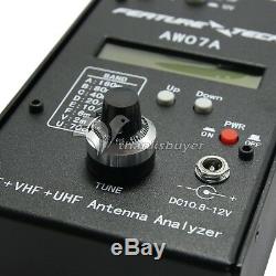 HF/VHF/UHF 160M Impedance SWR Antenna Analyzer AW07A for Ham Radio