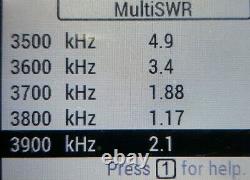 HFedz 160m/80m/40m End Fed Half Wave (491 EFHW) HF HAM Radio Antenna