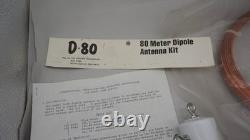 HI-Q BALUN 80 METER DIPOLE ANTENNA KIT D-80 made in USA Van Gorden free ship USA