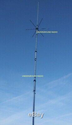 HUSTLER 4BTV 4-Band HP Vertical HF Antenna 10 11 15 20 40 Meters for Ham Radio