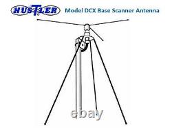 HUSTLER DCX BROADBAND DISCONE SCANNER BASE ANTENNA 40-950MHz