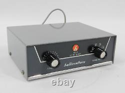 Hallicrafters HA-10 Ham Radio LF MF Antenna Tuner for SX-117 (excellent)