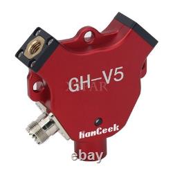 HamGeek GH-V5 V Shaped Antenna 7MHz-430MHz 200W IP68 Waterproof Balun Dipole Red